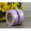 Lavender sticker roll custom printed reflective tape